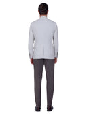 Slim-Fit 2-Piece Mismatched Suit - Light beige