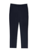 Formal Textured Comfort Fit Pants - Navy