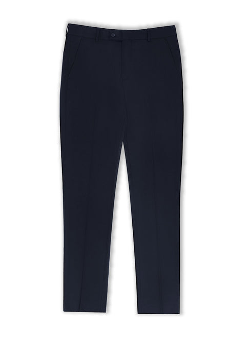 Formal Textured Comfort Fit Pants