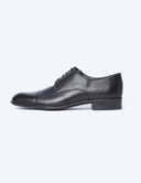 Men’s derby semi-textured shoes - Black