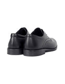 Plain Derby Shoes – PVC Sole - Black