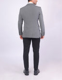 Men’s Slim-Fit classic blazer - Dark Grey