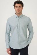 Jakamen Men’s Comfort Fit Shirt - Mint green