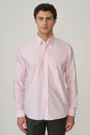 Jakamen Men’s Comfort Fit Shirt - Pink
