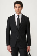 Jakamen Formal Suit with Vest - Black