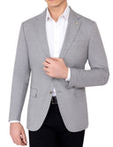 Slim-Fit Men’s Classic Blazer - Grey