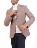 Men’s Classic Blazer in Wool - Coffee
