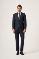 JAKAMEN Men’s Formal Suit – Vitale Barberis Wool - Navy
