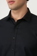 Jakamen Men’s Comfort Fit Shirt - Black