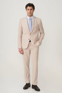 Men’s Suit 4-Way Stretch - Beige