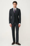 Jakamen Men’s Vest Suit – Matching Vest - Dark green