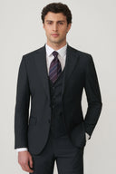 Jakamen Men’s Vest Suit – Matching Vest - Dark green