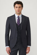 Jakamen Men’s Vest Suit – Matching Vest - Navy
