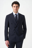 Jakamen Men’s Suit – Double Breasted - Navy