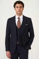 Jakamen Suit with Vest - Navy