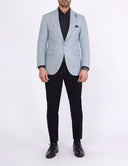Slim Fit Classic blazer - Light grey