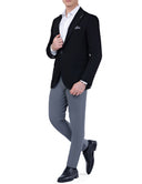 Summer Slim-Fit Classic Blazer - Black