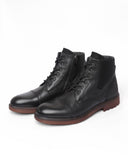 Men’s half boot – genuine leather - Black