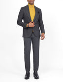 Men’s Wool Classic Blazer in Slim Fit - Grey