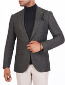 Slim-Fit Men’s Wool Blazer - Olive