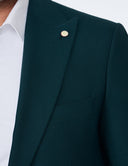 Slim-Fit Men’s Classic Blazer - Green