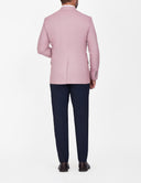 Slim-Fit Men’s Classic Blazer - Light maroon