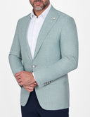 Slim-Fit Men’s Classic Blazer - Light olive