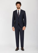 Jakamen Formal Suit with Vest - Navy