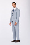 Slim Fit Suit - Light blue
