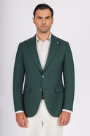 Slim Fit Blazer - Dark green