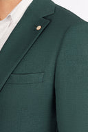 Slim Fit Blazer - Dark green
