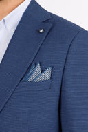 Slim Fit Blazer - Navy