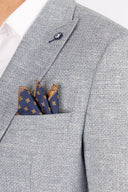 Slim Fit Blazer - Navy grey