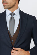 Navy brown