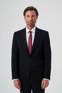 Jakamen Men’s Formal Suit – Peak Lapel - Black
