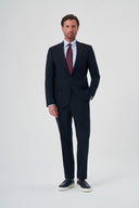 Jakamen Men’s Formal Suit – Peak Lapel - Navy