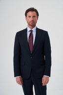 Jakamen Men’s Formal Suit – Peak Lapel - Navy