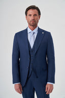 Jakamen Men’s Vest Suit - Navy
