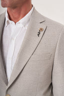 Jakamen Men’s Blazer - Beige