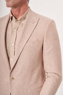 Jakamen Men’s Blazer - Beige