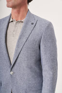Jakamen Men’s Blazer - Blue navy