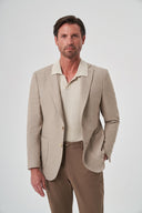 Men’s Blazer – Notch Lapel - Beige