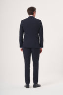 Jakamen Men’s Black Suit - Navy