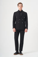 Jakamen Men’s Black Suit - Black