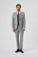 Jakamen Men’s Vest Suit - Grey