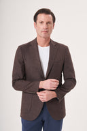 Jakamen Men’s Blazer - Brown