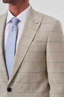 Men’s Blazer – Peak Lapel - Beige