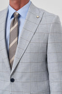 Men’s Blazer – Peak Lapel - Light blue