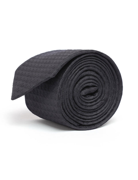 Black pattern Tie