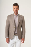 JAKAMEN Vitale Barberis Wool Blazer - Brown